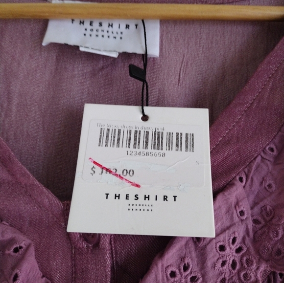 The Shirt Nicki Dress Im Dusty Pink - Picture 7 of 8